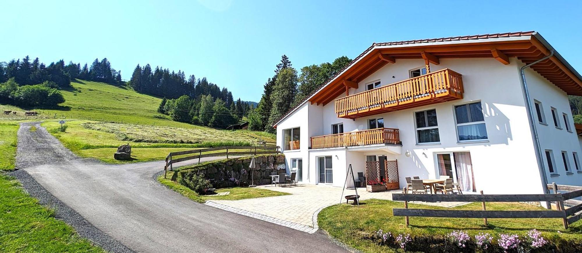 Landhaus Am Schindelberglift Apartment Oberstaufen Exterior foto