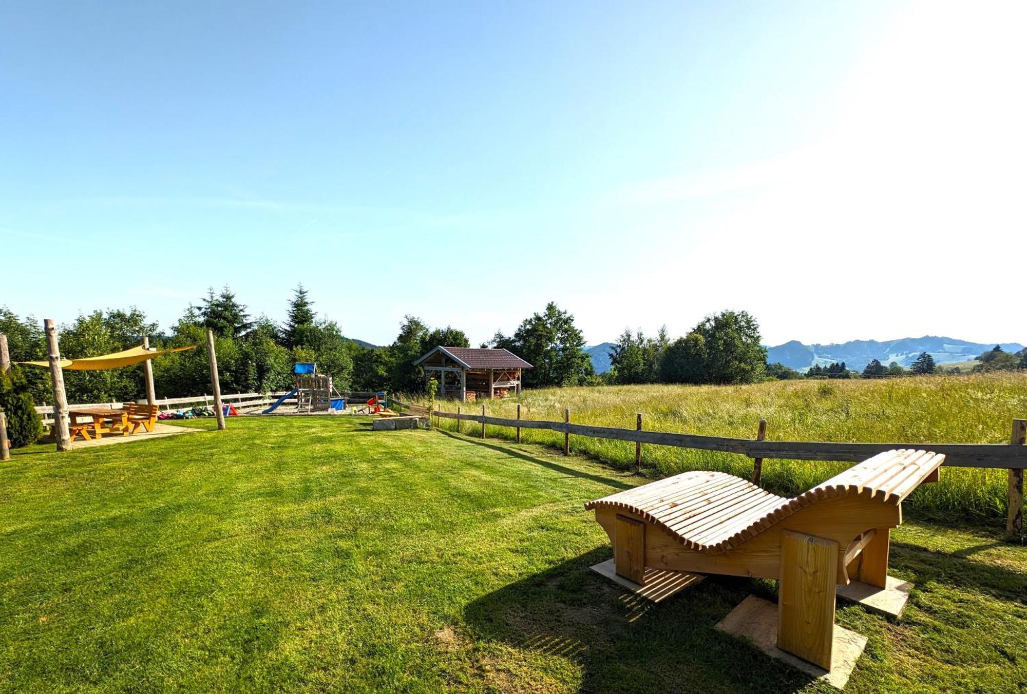 Landhaus Am Schindelberglift Apartment Oberstaufen Exterior foto