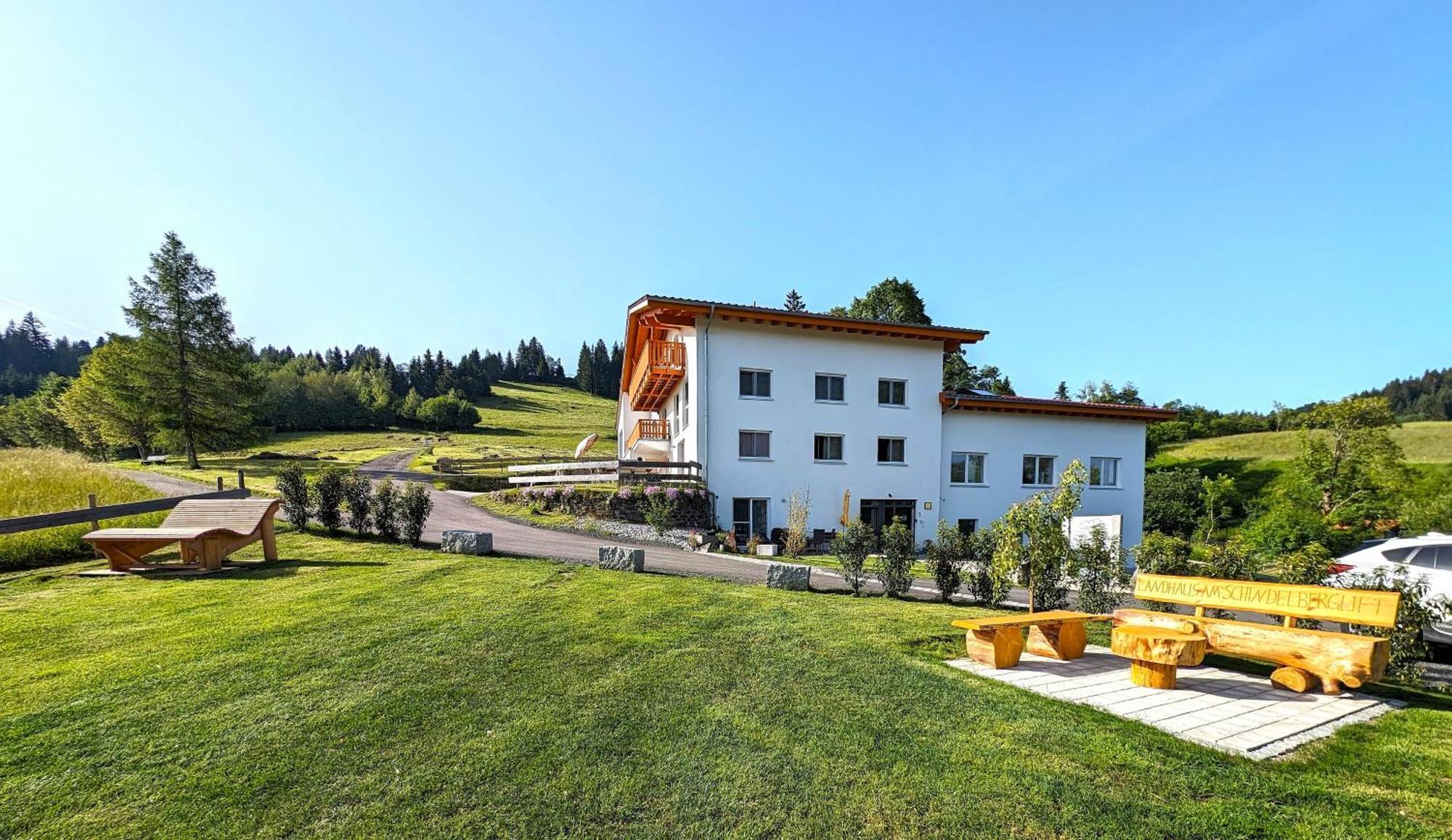 Landhaus Am Schindelberglift Apartment Oberstaufen Exterior foto